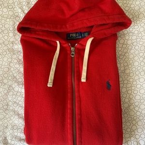 Polo Zip Up Hoodie